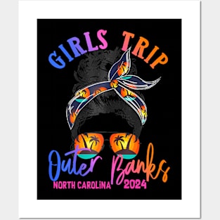 Girls Trip Outer Banks Carolina 2024 Girls Weekend Vacation Posters and Art